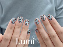 ルミネイル 大宮東口店(Lumi Nail)/ブルーレオパード