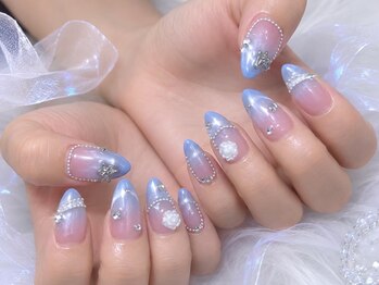 エイル ビューティ ホヌ(EIL beauty Honu)の写真/カラーは約200色ご用意♪多彩なパーツで彩る指先。お持ち込みデザイン6500円から★