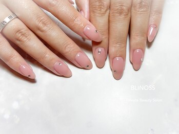 ブリノス(BLINOSS)/オフィス☆シアーピンクネイル