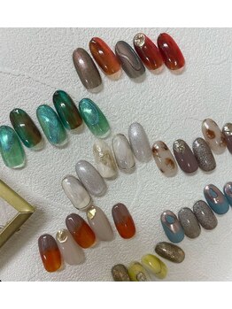 【定額ニュアンスネイルコース】