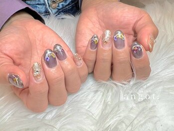 アンガット(angot.)/フラワーアートネイル