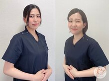 国家資格保有の女性スタッフが施術いたします。(完全個室)