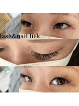ラッシュアンドネイル リック(lash&nail Lick)/ボリュームラッシュ160束