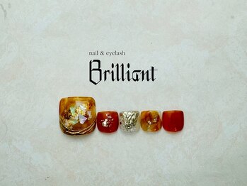 ネイルアンドまつげエクステのお店 ブリリアント 草加(Brilliant)/Foot 定額11000円コース