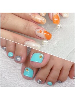 キャンアイドレッシー 福島店(Can I Dressy)/ハンド＋フット　ネイル