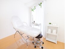 ヒーリング音楽でリラックス♪施術スペース