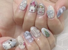 ハニービービー(Honey Bee Bee)/クリスマスリルリンリンネイル