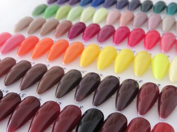 ラッキーネイル(Lucky nail)/ワンカラーカラーチャート