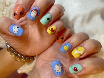 スロウネイル(slow nail)/キャラクターアート11000円～