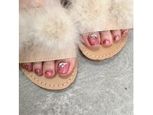 リアンスネイル ヴィヴィッド 岡山店(LianS nail ViViD)の雰囲気（半個室5席★手足同時施術◎お友達同士並んで施術も大歓迎♪）