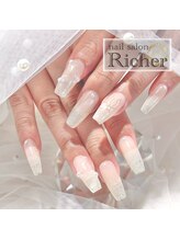 エスフィーネイルサロン リシェル(Esfy nailsalon Richer)/リボンネイル