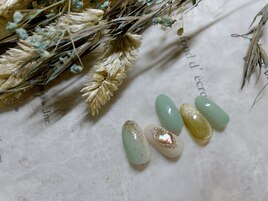 10月定額A シェルネイル