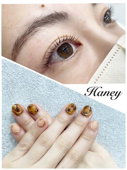 ハニーエイク(Haney89)/パリジェンヌ＋ジェルネイル