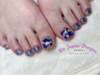 アン ジョーヌドラゴ/【フットネイル】埋め尽くし