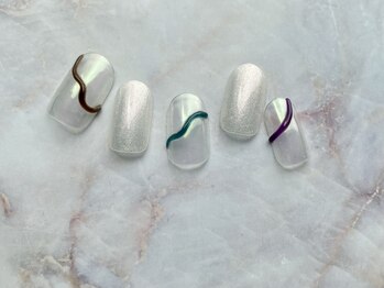 ミーム(meme)/うねうねネイル