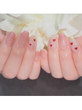 ネイルサロン イツキ(itsuki)/ハートなバレンタインネイル