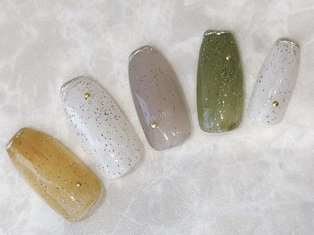 テラゾーネイル　シンプルコース