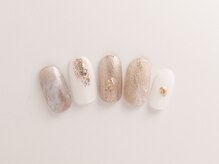 ヴァンネイル みなとみらい馬車道(VINGT NAIL)/*キラキラゴールドネイル*