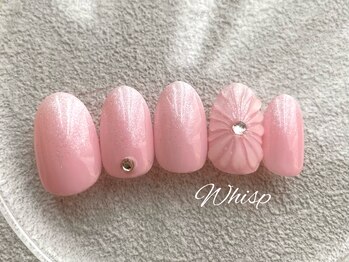 ウィスプ(WHISP)/ぷっくりフラワー/パラジェル