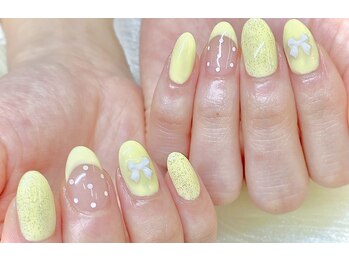 ラ ルアナ(La Luana)の写真/【可愛いもシンプルオフィスも可能♪】経験豊富なスタッフが丁寧に施術！パラジェルで持ち良く爪に優しい◎