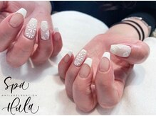 スパフーラ(Spa HULA)/ホワイトネイル