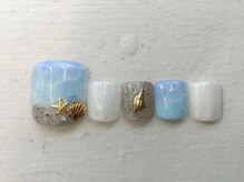 ルリアンネイル(le lien nail)/Foot定額アートコースB