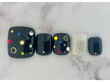 タフィーネイル 宜野湾コンベンションシティ店(TaffyNail)/フット グランドデザイン 6990円