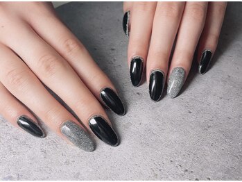 ネイル クアンク(Nail Quank)/ブラック×フラッシュ