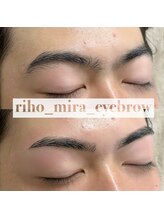 ミラ 渋谷(MIRA)/自眉活かしたストレート眉/渋谷