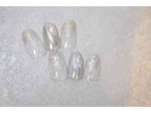 ネイルサロン ブリオン(Nail Salon Bullion)/ミラー×ラメ