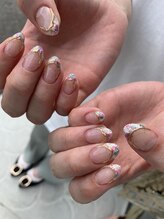 ネイルズビー 国府店(Nail's be)/シェルフレンチ