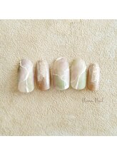 ナナネイル(Nana.Nail)/ストーン風ネイル
