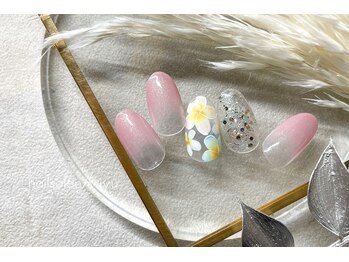 ネイルサロン アージュ(Nail Salon A jyu)/プルメリアネイル
