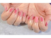 アトリエ ハルミナ(atelier harumina)/オンブレフレンチ/ピンクネイル