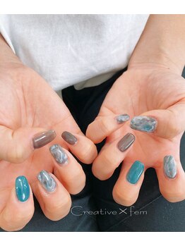 クリエイティブバイフェム(Creative×fem)/オーダーネイル