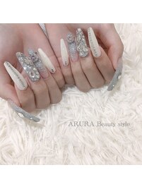 ホワイト×シルバー