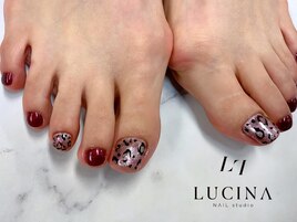 H-715大人レオパードネイル