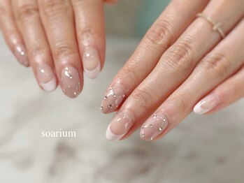 ソアーリウム(soarium)の写真/【歴15年ベテランネイリスト在籍♪】丁寧なケアも好評☆貴方にぴったりなハイクオリティネイルをご提案◎