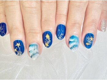 アリイネイルズ(ALII Nails)/波ネイル