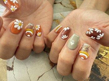 ネイル ハナ(nail HANA...)の写真/シンプル～最旬のトレンドまで幅広いデザインに対応♪理想のイメージを伝えるだけで、なりたい指先が叶う☆