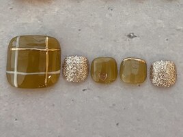 Foot定額 Designネイル