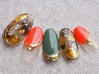 オータムリッチニュアンスネイル