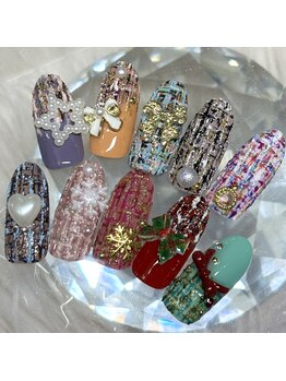 ソラール(SOLAR)/ツイード柄☆サンプル