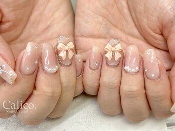 キャリコ(calico)/【ジェル】アート10本