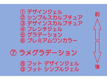 マイ スタイル ネイルズ(My Style Nails)/6プレミアムラメグラデーション