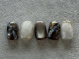 深みブラウンベッコウアート