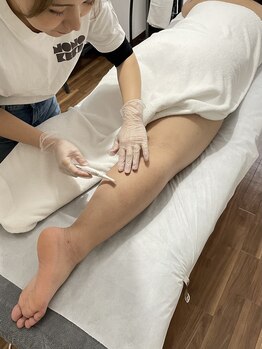 ノノケケ(NONOKEKE)/２．お肌と毛の状態確認