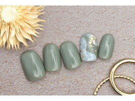 5000円　インクネイル　グリーン