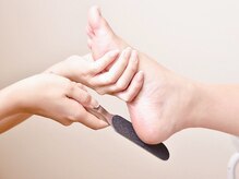 【FOOT】2種類の角質ケアメニュー