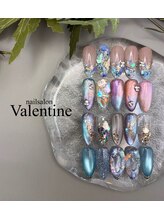 ネイルサロン ヴァレンタイン(nailsalon Valentine)/手と足派手めコース